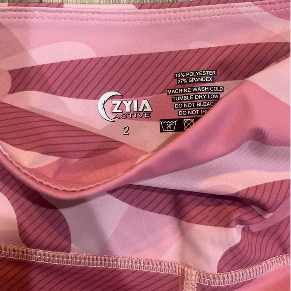 ZYIA ACTIVE- Light n Tight Hi-Rise Workout Athletic Leggings - Picture 2 of 4